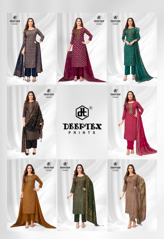 Deeptex mausami vol-3 ladies dress material wholesalers in jaipur